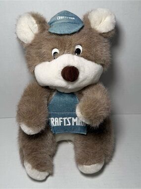 Vintage Sears Craftsman Promotional Teddy Bear Plush